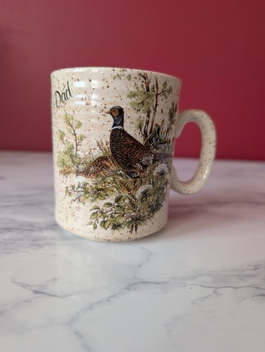 Vintage churchill pheasant mug - pheasant,