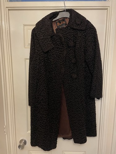 Vintage bickler astrakhan coat - vintage,