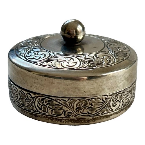 Sterling silver pill - sterling, box