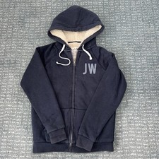Ladies Jack Wills Fluffy Lined Hoodie / Size 12 Nearly New / Detail On Back ❤️