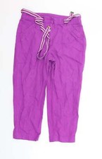 BHS Womens Purple Linen Blend