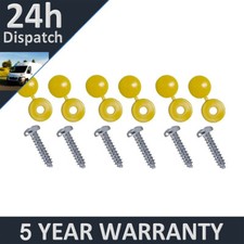 Number plate self tapping - 6x,
