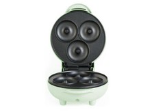 Mini Doughnut Maker Non-Stick & Compact Pastel Snack Machine 550W Giles & Posner