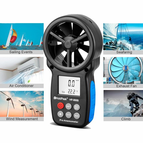 Digital lcd anemometer - digital,