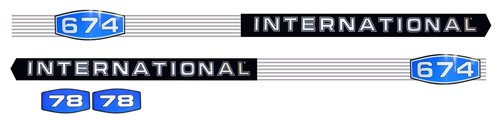 Decal kit for - kit, with