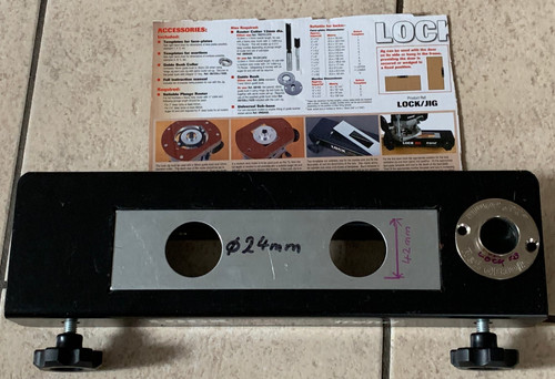 Trend lock jig - with, of