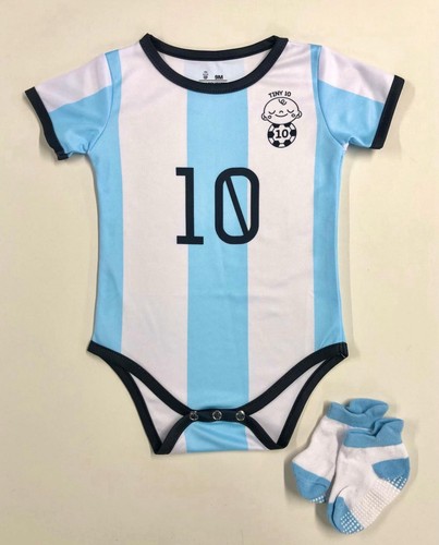 Football babygrow from tiny10 - babygrow,