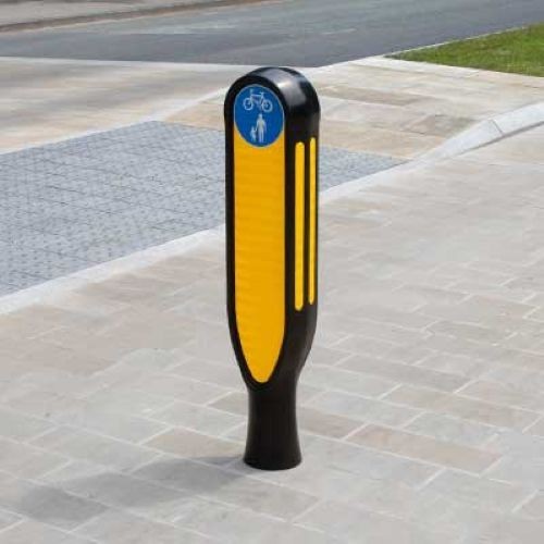 Glasdon safety bollard cycle - glasdon,