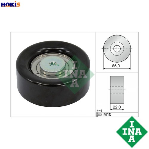 Deflectionguide pulley vribbed - pulley,