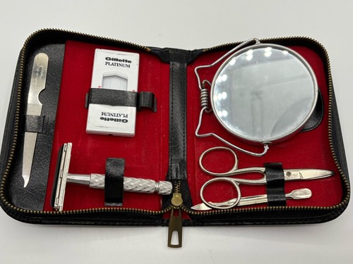 Vintage gillette grooming kit - gillette,