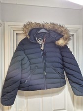 BNWT Superdry Blue Fuji Faux