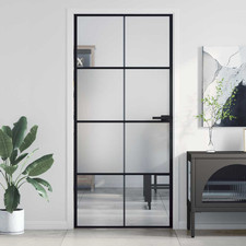 Interior door Black Aluminium