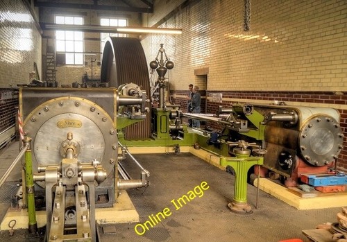 Photo 6x4 engine room grane - engine, room,