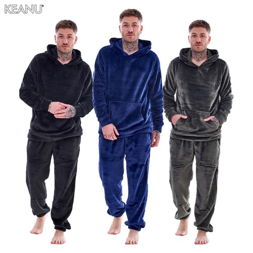 Mens luxury flannel fleece - mens,