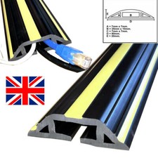 Floor Cable Cover Protector | Rubber SafetyTrunking | Wire lead trip bumper