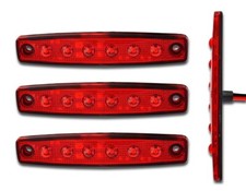 E-MARK 4 x 24V LED REAR RED