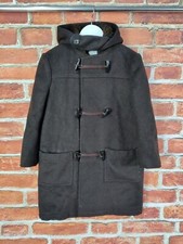 GIRLS BEAU BRUMMEL BROWN WOOL DUFFLE COAT FLEECE LINED AGE 7 YEARS SCHOOL 122CM