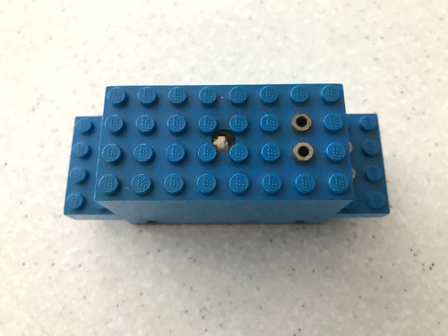 Lego electric blue motor - blue,