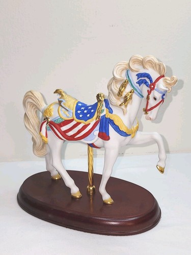 Franklin mint large carousel - large,