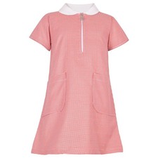 Girls Gingham School Dress