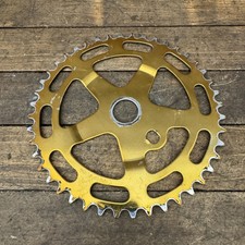 Vintage BMX Gold Chainring