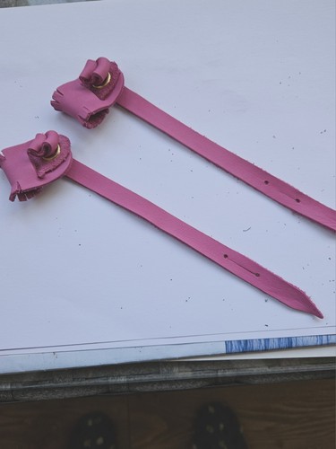Dusky pink aylmeri anklets - dusky,