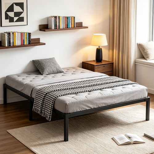 Metal bed platform - bed,