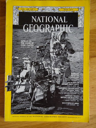 National geographic july - geographic, 1971