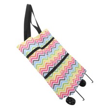  Shopping Trolley Bag Foldable Grocery Bags with Wheels Folding Cart