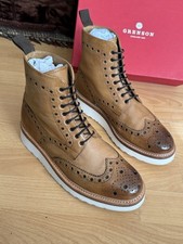 Grenson Fred V Tan   Leather
