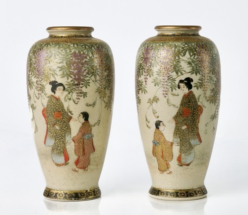 Antique pair japanese - pair,