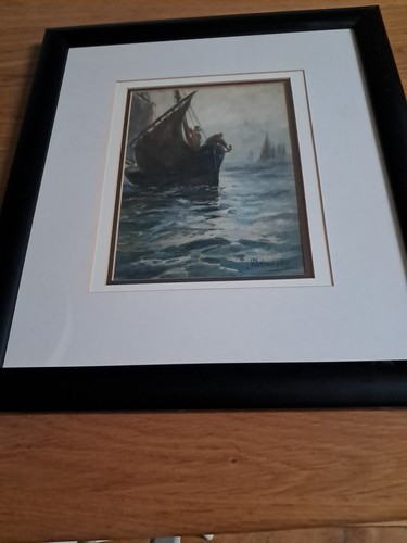 Original hannaford signed - original,