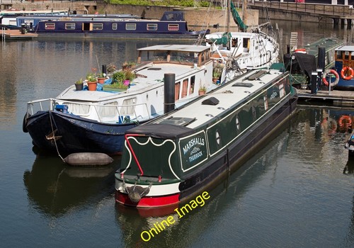 Photo 12x8 limehouse basin - 12x8,