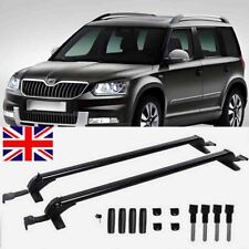 For Skoda Yeti 2010-2022 Bare Roof Rack Crossbars Luggage Kayak Cargo Carriers