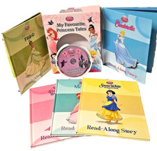 DISNEY My Favourite Princess Tales 5 Books Slip case Read Along Hardback 2011