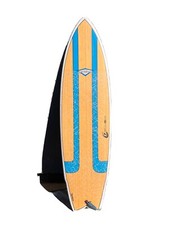 6ft 4 bamboo wing swallow tail circle one heritage shortboard