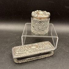 Edwardian Vanity Jars Cut
