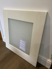 CREAM GLOSS GLAZED KITCHEN UNIT DOOR 600mm X 575mm DZ732