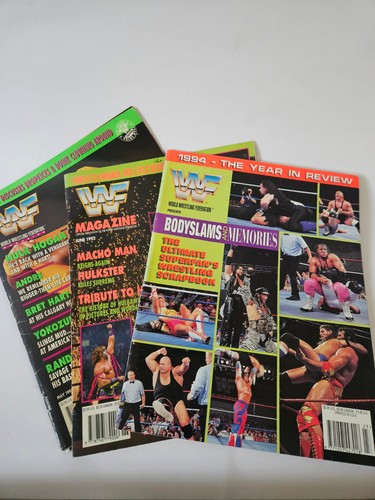 Wwf wwe magazines 1994 - wwf/wwe,
