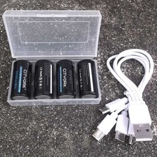 4x 16340 Lithium-Ion