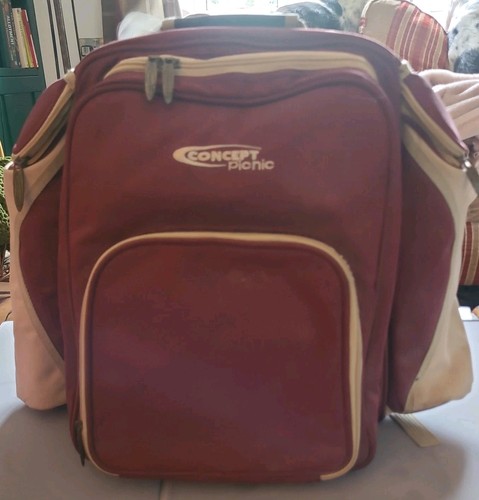 Concept picnic backpack with - concept,