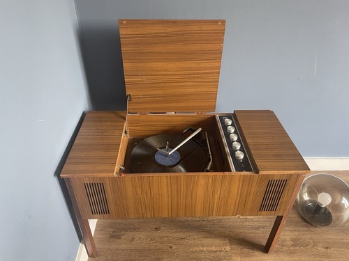 Hmv vintage record player - vintage,