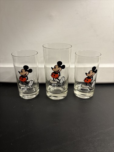 Mickey mouse drinking glass - mickey,