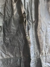 Vintage 70s Barbour Gamefair Jacket Mens 38" Green 1 Crown Waxed