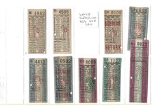 Bus Tickets  26  London Pass Trans Board Trolleybuses Routes 626 628 630