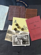 WW2 AND POST WAR EPHEMERA BELONG TO WARRANT OFFICER CLASS 2