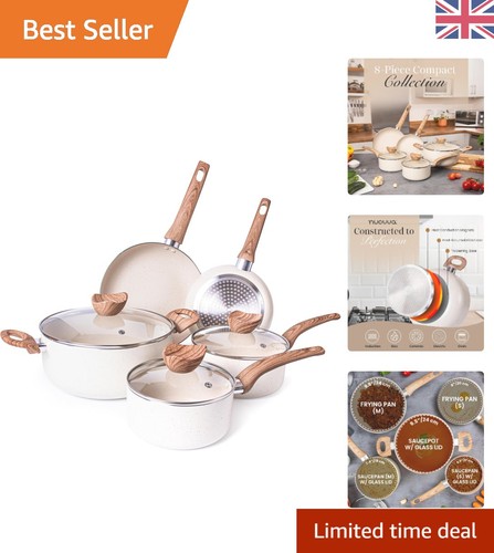 Complete piece cookware set - complete, 8-piece