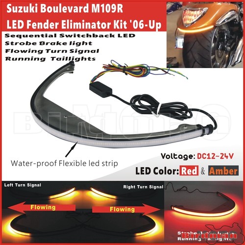 Motorbike fender led turn - motorbike,