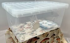 Monotub 45L Empty mushroom fruiting box. Max yield. Mushroom grow kit uk