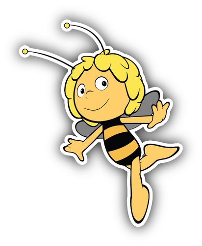 Maya the bee - cartoon, sticker